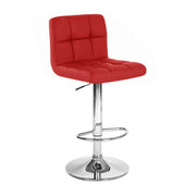 Swivel Adjustable Hydraulic Bar Stool Set of 2