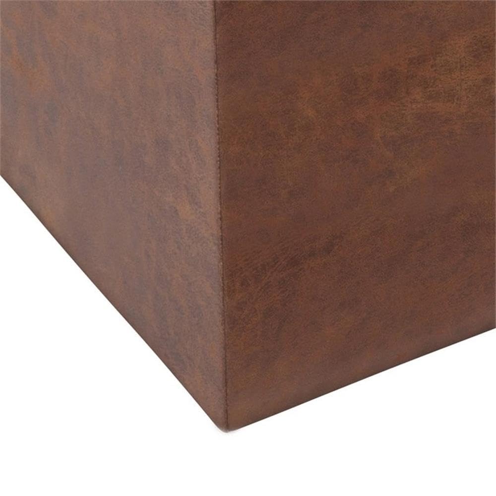 Cube Storage Ottoman with Tray