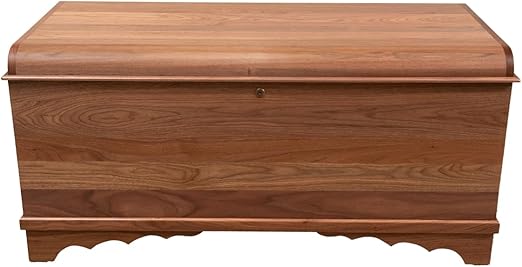 Cedar Hope Chest with Waterfall Top