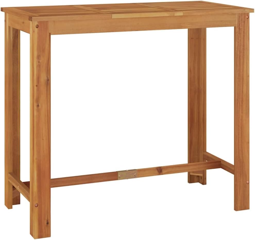 Outdoor Acacia Wood Bar Table
