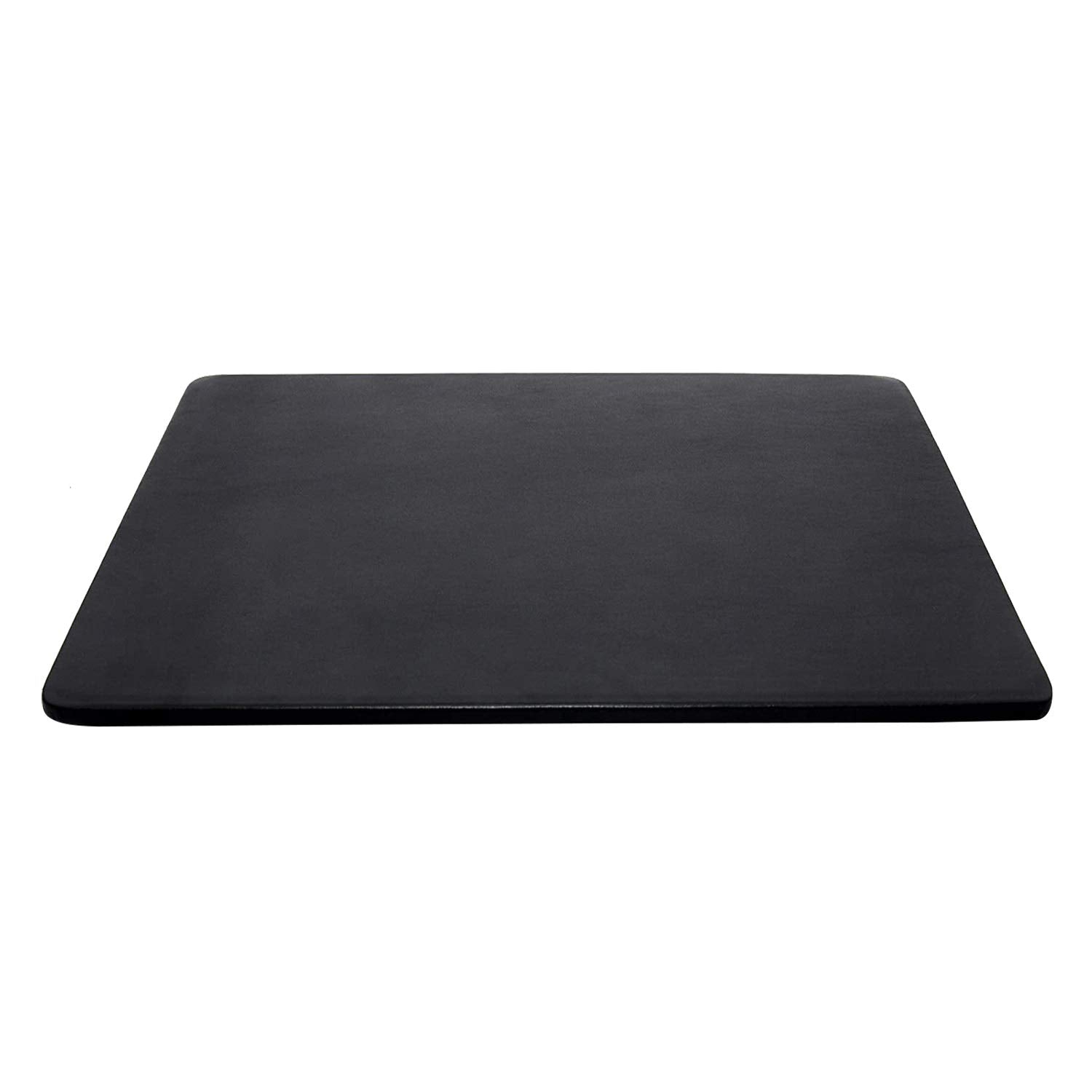 Italian Leather Desk Pad - Black Writing Blotter