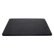 Italian Leather Desk Pad - Black Writing Blotter