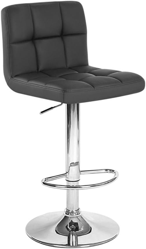 Swivel Adjustable Hydraulic Bar Stool Set of 2