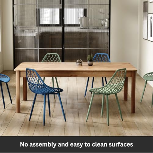 Kurv Dining Chair Set of 2 - Indoor/Outdoor Aloe Green