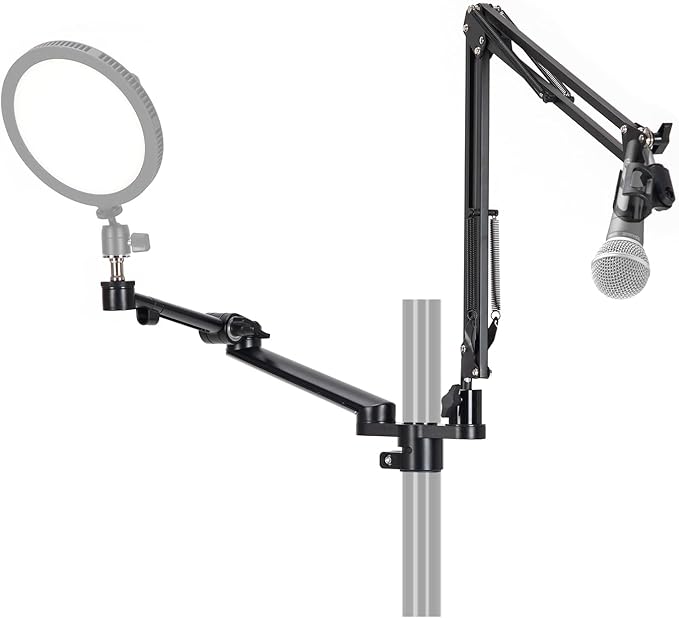 Heavy Duty Camera Desk Mount with Articulating Arm