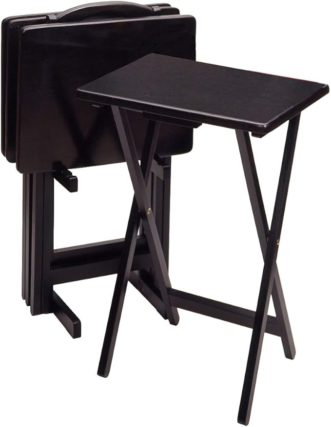 5-Piece Folding Snack Table Set
