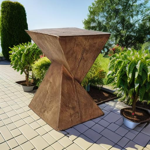 Light-Weight Concrete Accent Table Natural