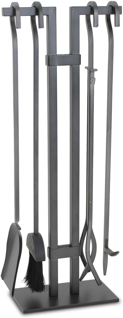 Sinclair Fireplace Tool Set - Burnished Brass