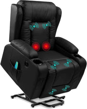 Electric Lift Massage Recliner with Heat