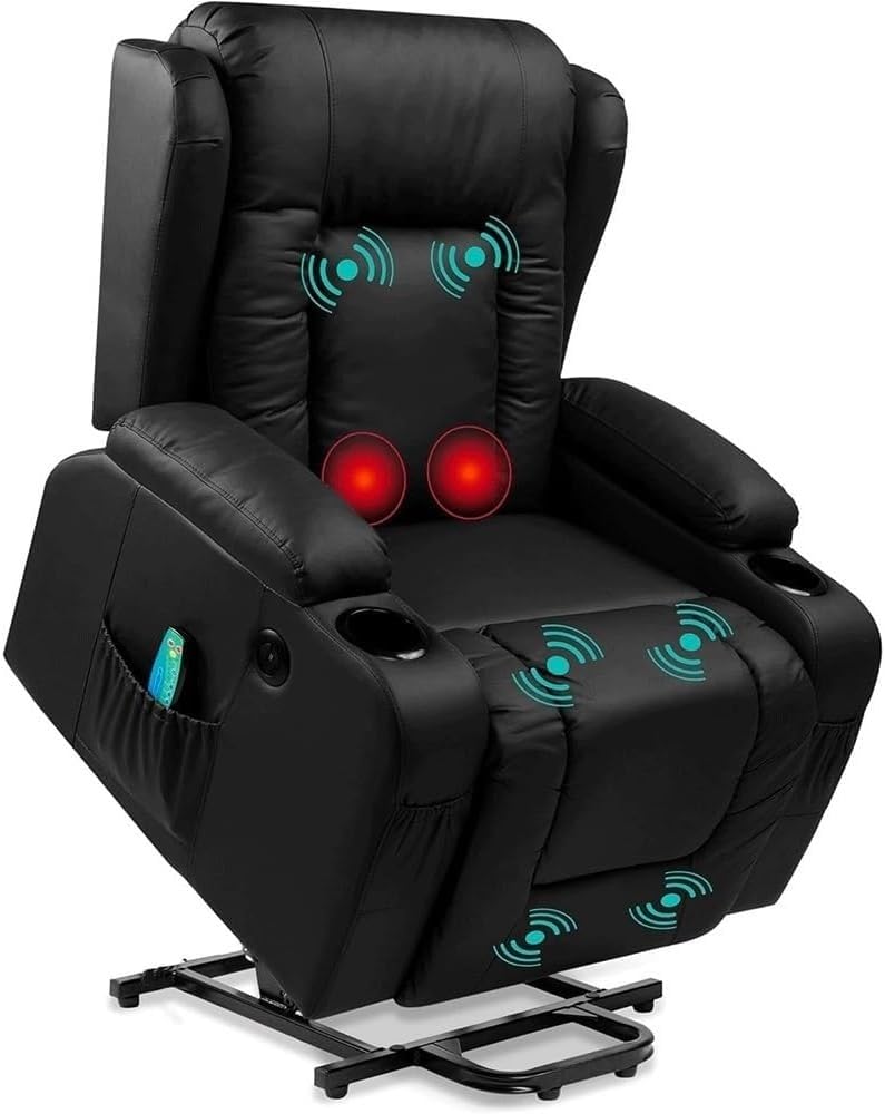 Electric Lift Massage Recliner with Heat