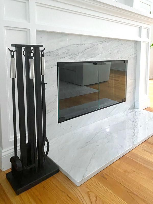 Contemporary Fireplace Tool Set