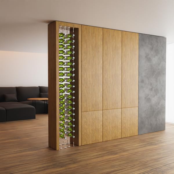 Cable Wine Racking System Floor to Ceiling