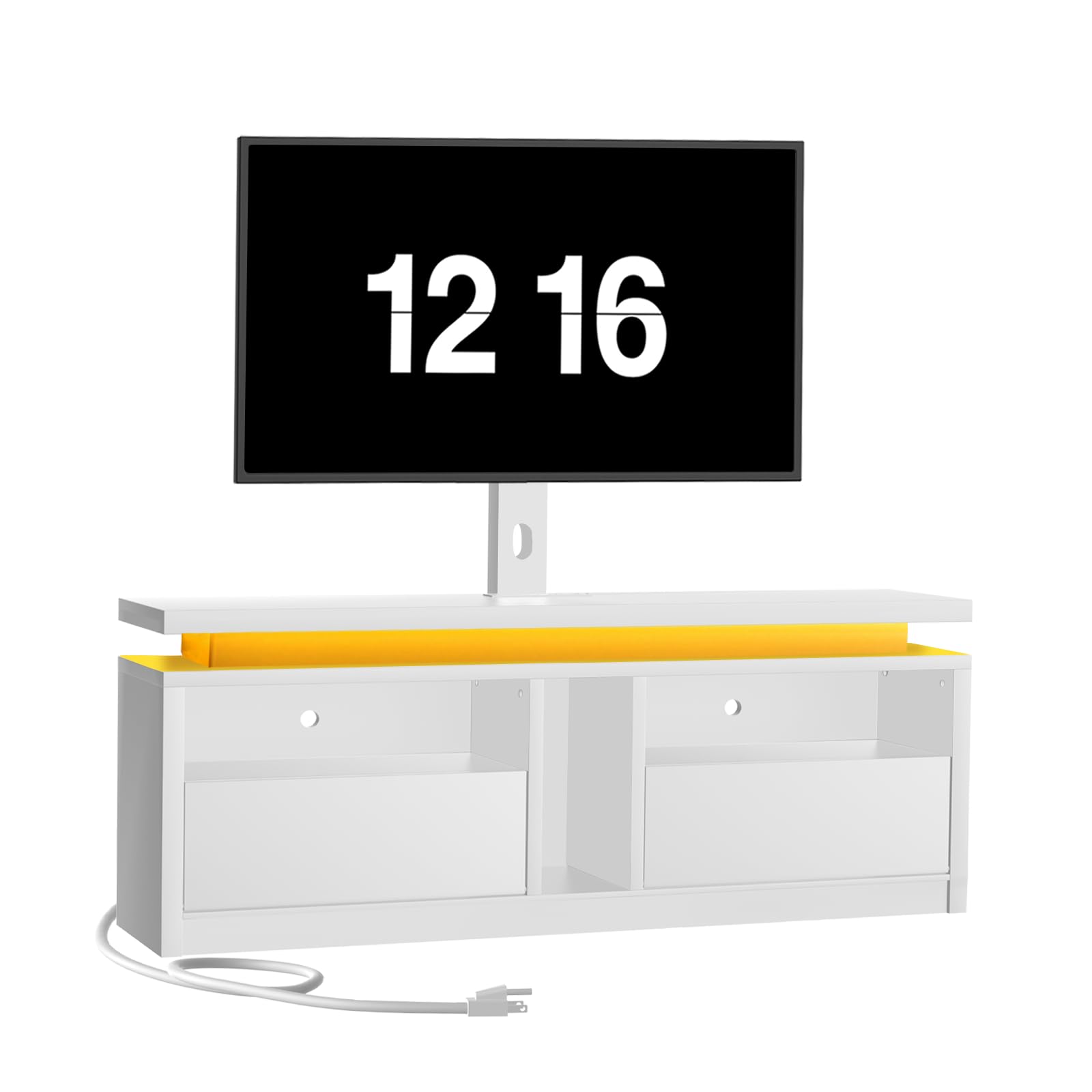 TV Stand with Mount for 75 Inch TV