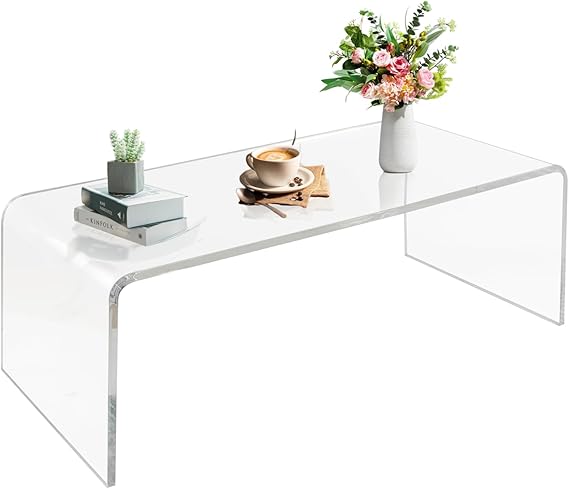 Premium Acrylic Coffee Table - 44L x 16W x 16H