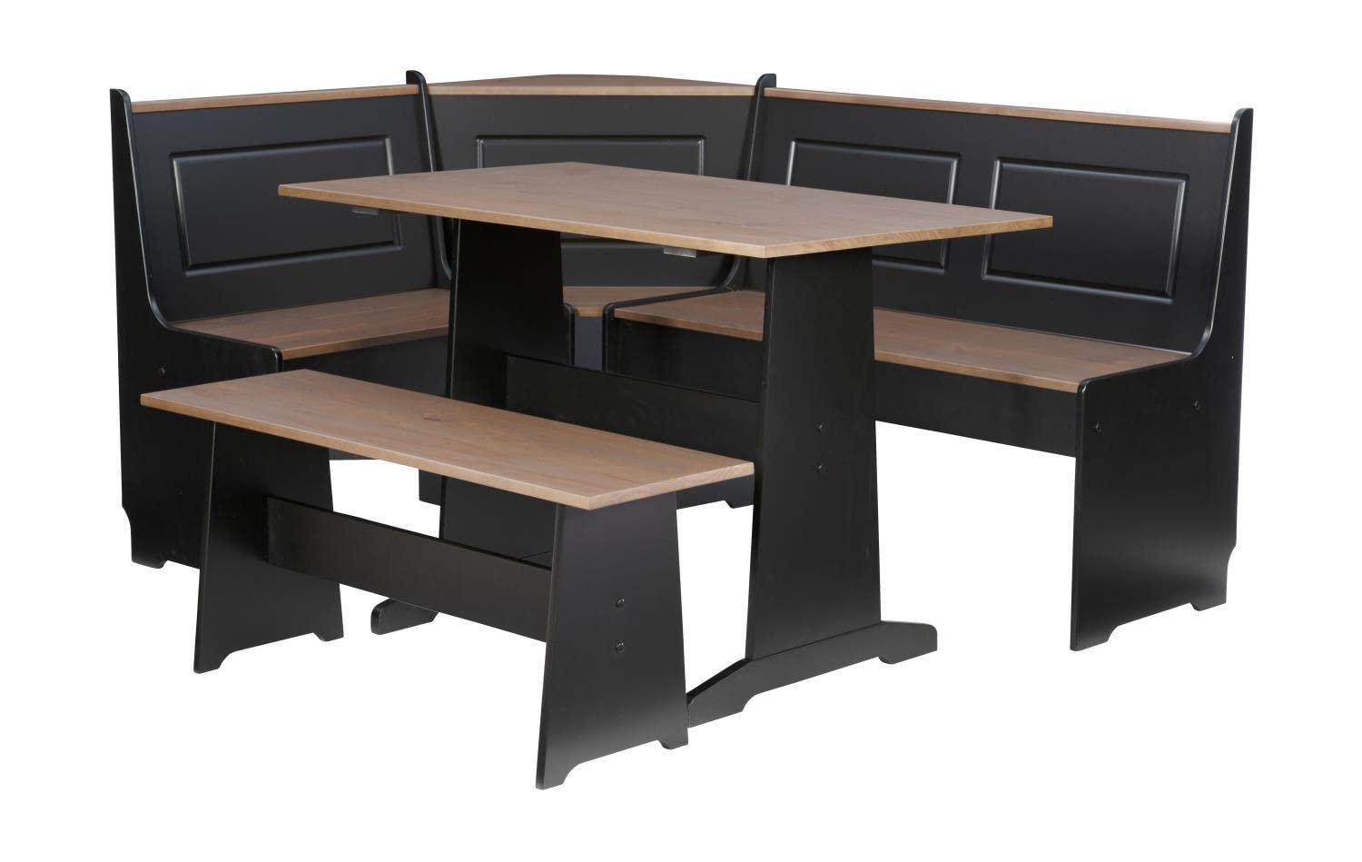 Breakfast Nook Dining Set with Storage