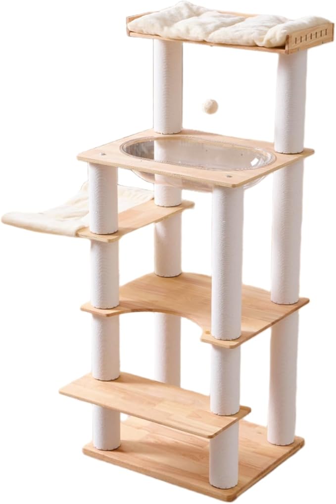 Cat Tree Tower with Extra Large Platform Perch