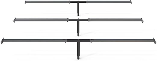 Adjustable Bed Frame Center Support System 3-Pack