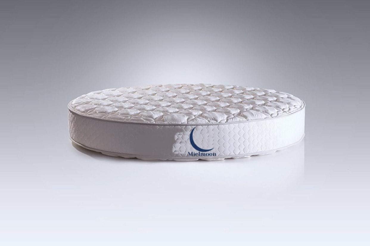 Round Mattress 86 Inch Diameter Luxury King Gel Memory Foam
