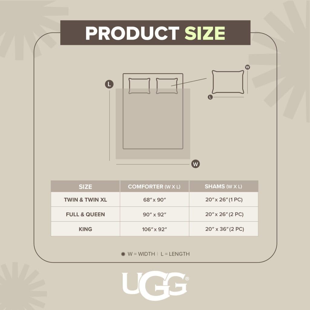 King Comforter Set 3-Piece Reversible Plush Bedding Snow White