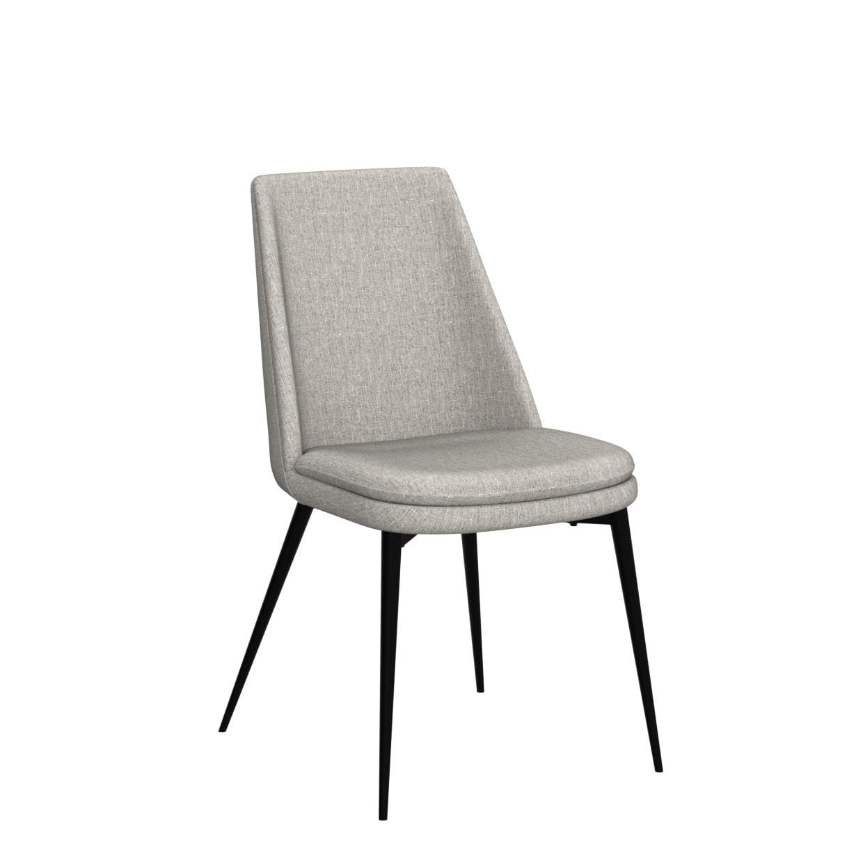 Mid-Century Padded Dining Chair Set of 2