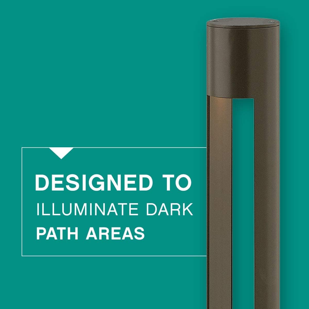 12V LED Landscape Bollard Light - Bronze