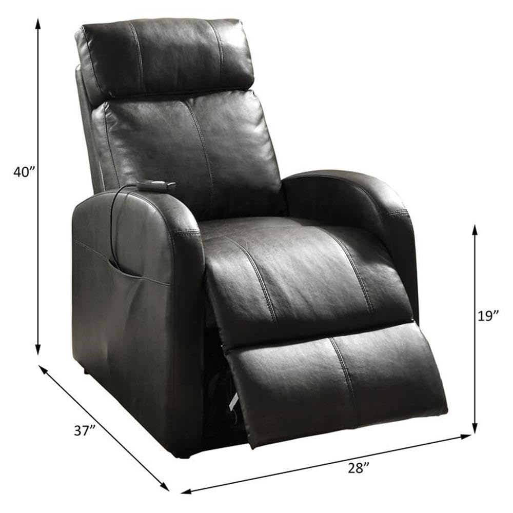 Power Lift Recliner with Tufted Upholstery