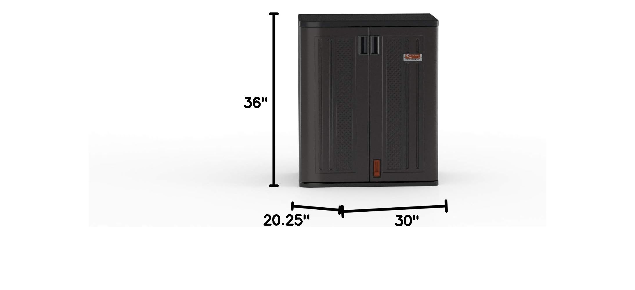 Heavy-Duty Resin Outdoor Storage Cabinet