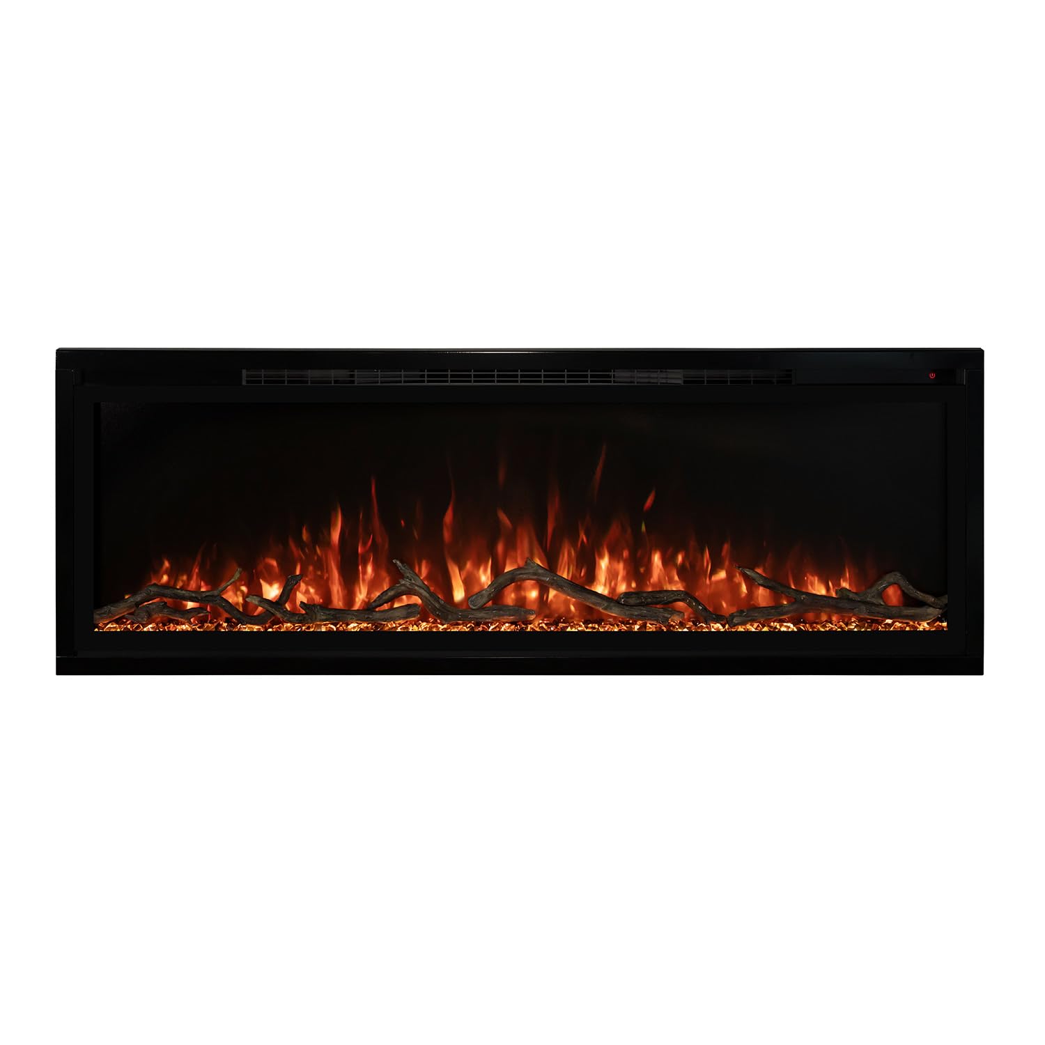 50-Inch Slimline Wall Mount Electric Fireplace