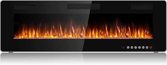 72 Inch Ultra-Thin Linear Electric Fireplace