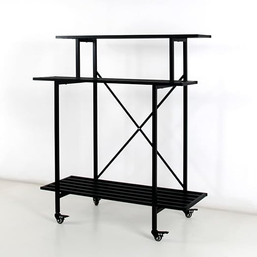 3 Tier Heavy Duty Plant Stand with Wheels