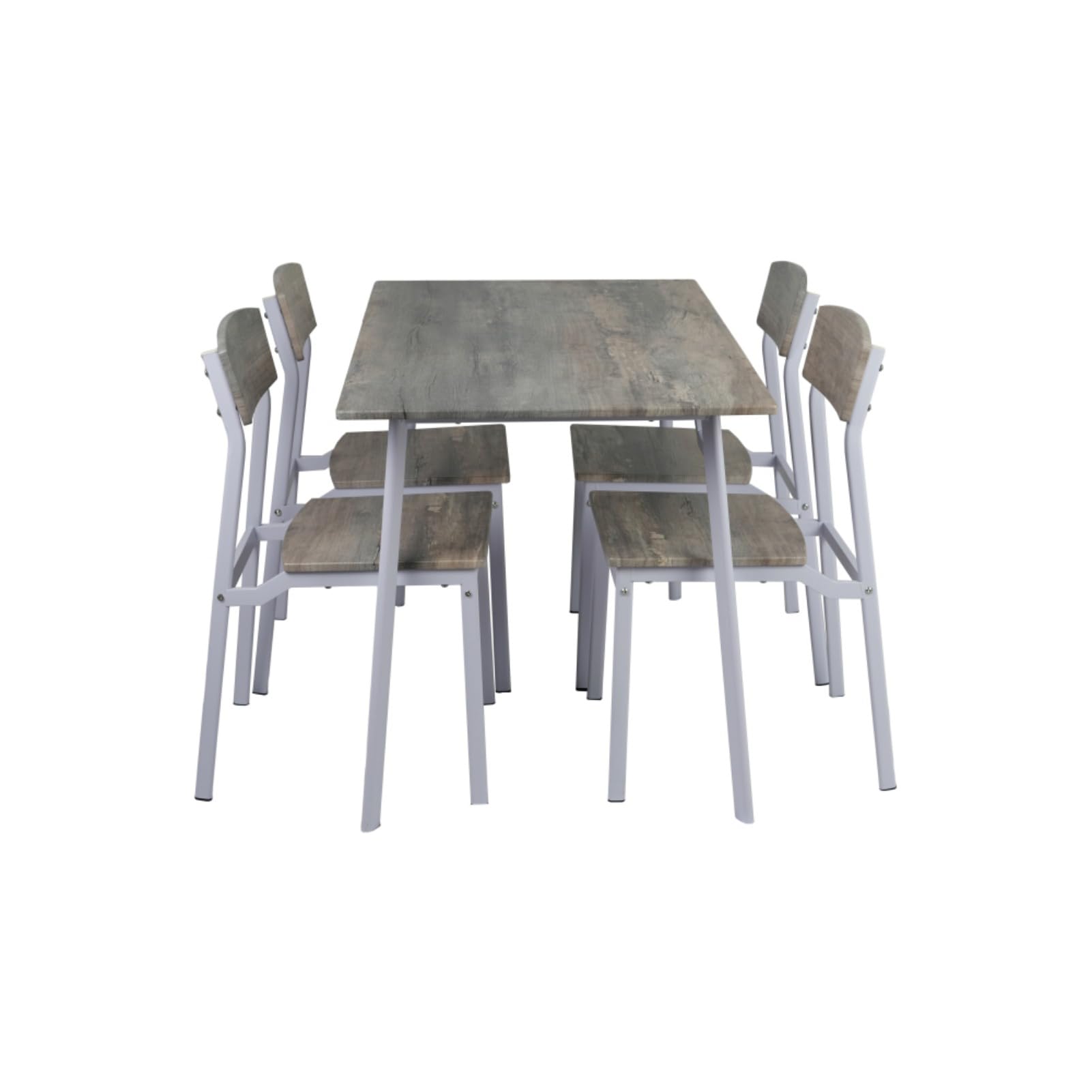 5-Piece Dining Table Set with 4 Chairs
