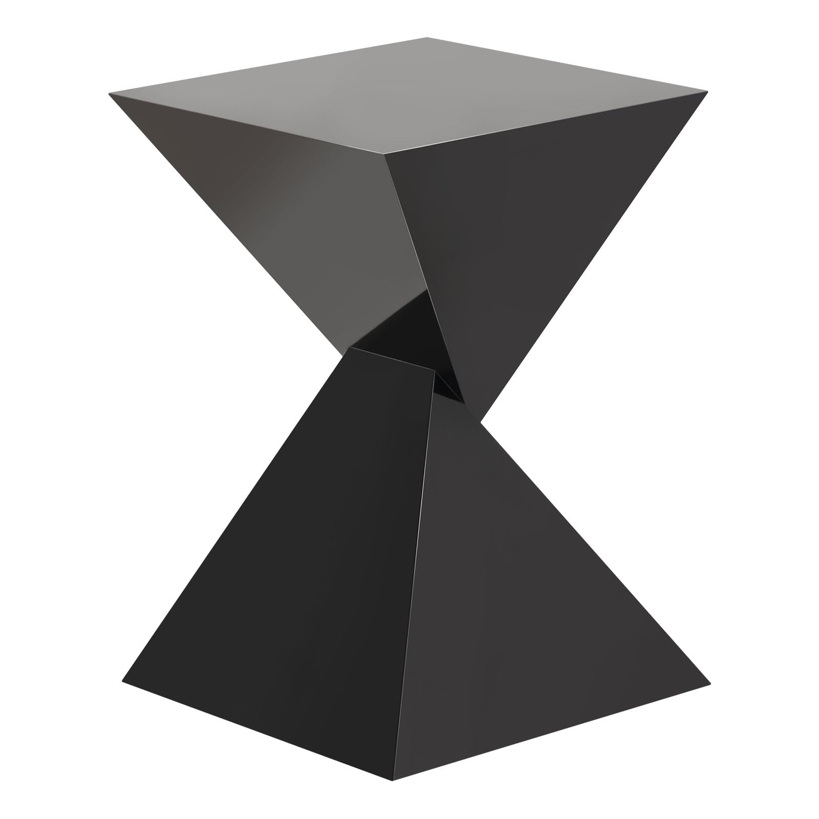 Black Acrylic Side Table