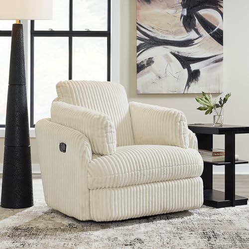 Manual Press-Back Swivel Glider Rocker Recliner with Storage