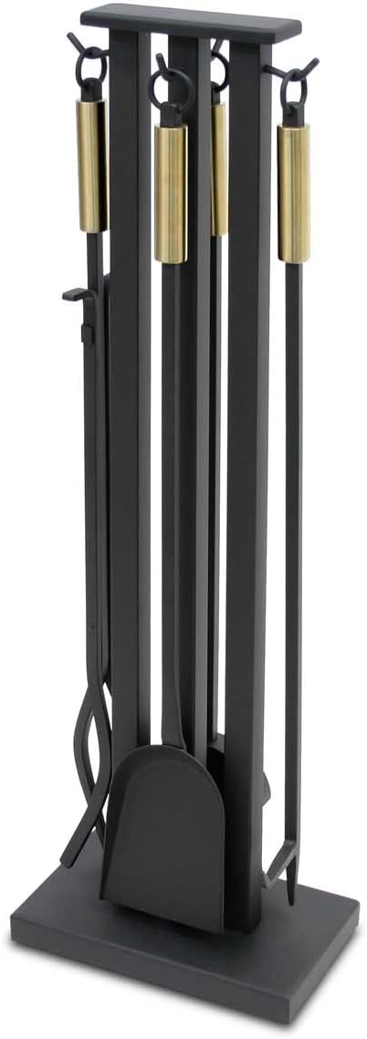 Contemporary Fireplace Tool Set