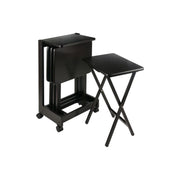 Vintage Vogue Folding Snack Table Set