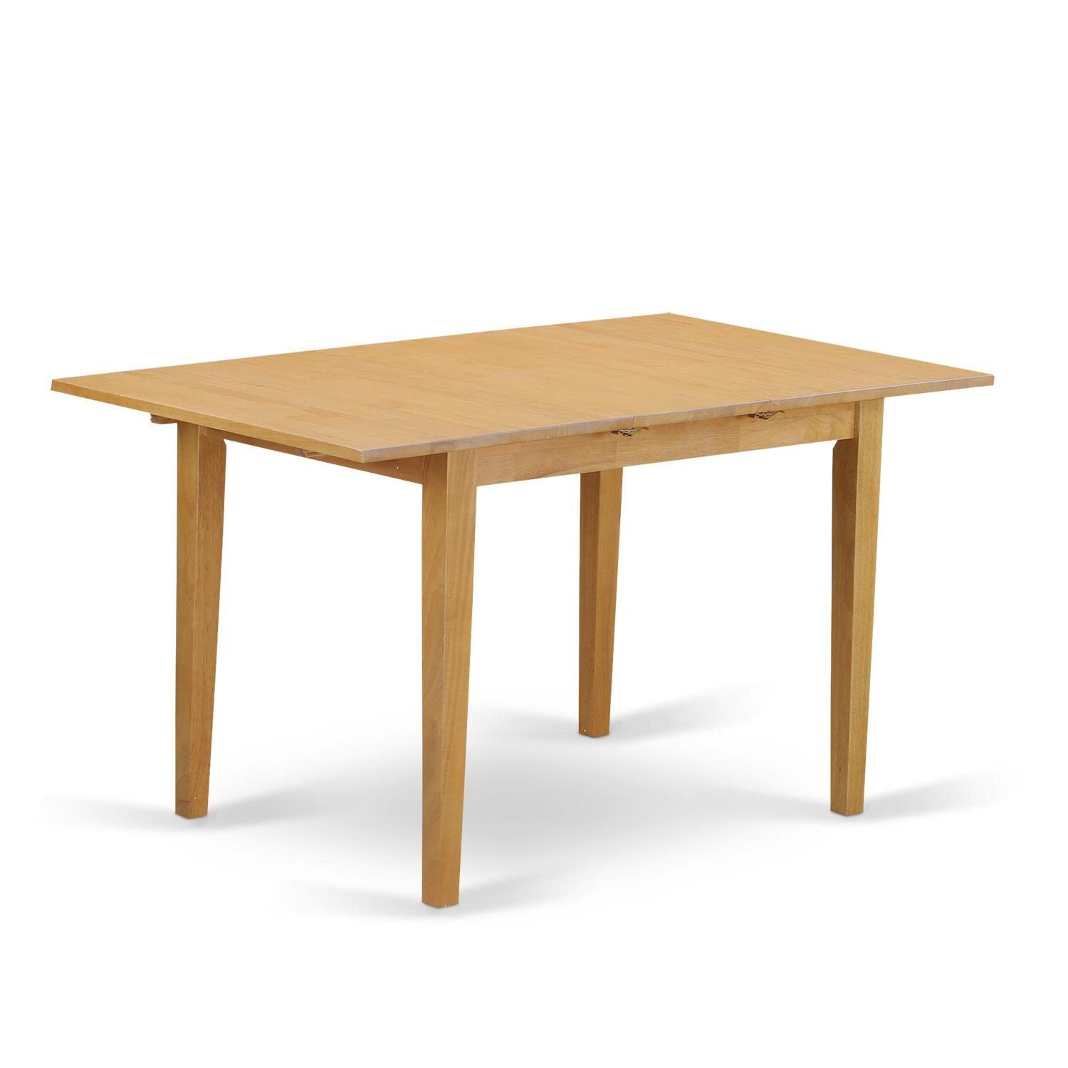 3-Piece Dining Table Set with Butterfly Leaf