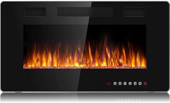 72 Inch Ultra-Thin Linear Electric Fireplace