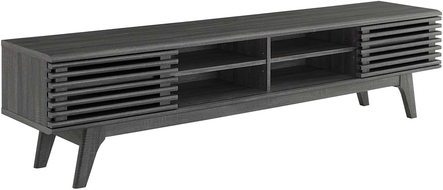 70" Mid-Century Media Console TV Stand