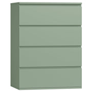 4 Drawer Dresser Green Modern Storage Cabinet