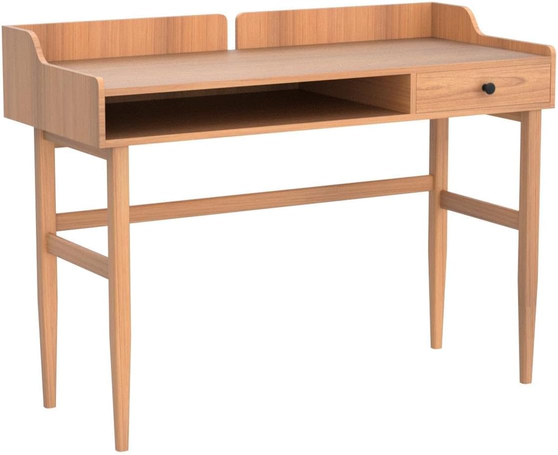 Mid-Century Modern Writing Desk with Drawer