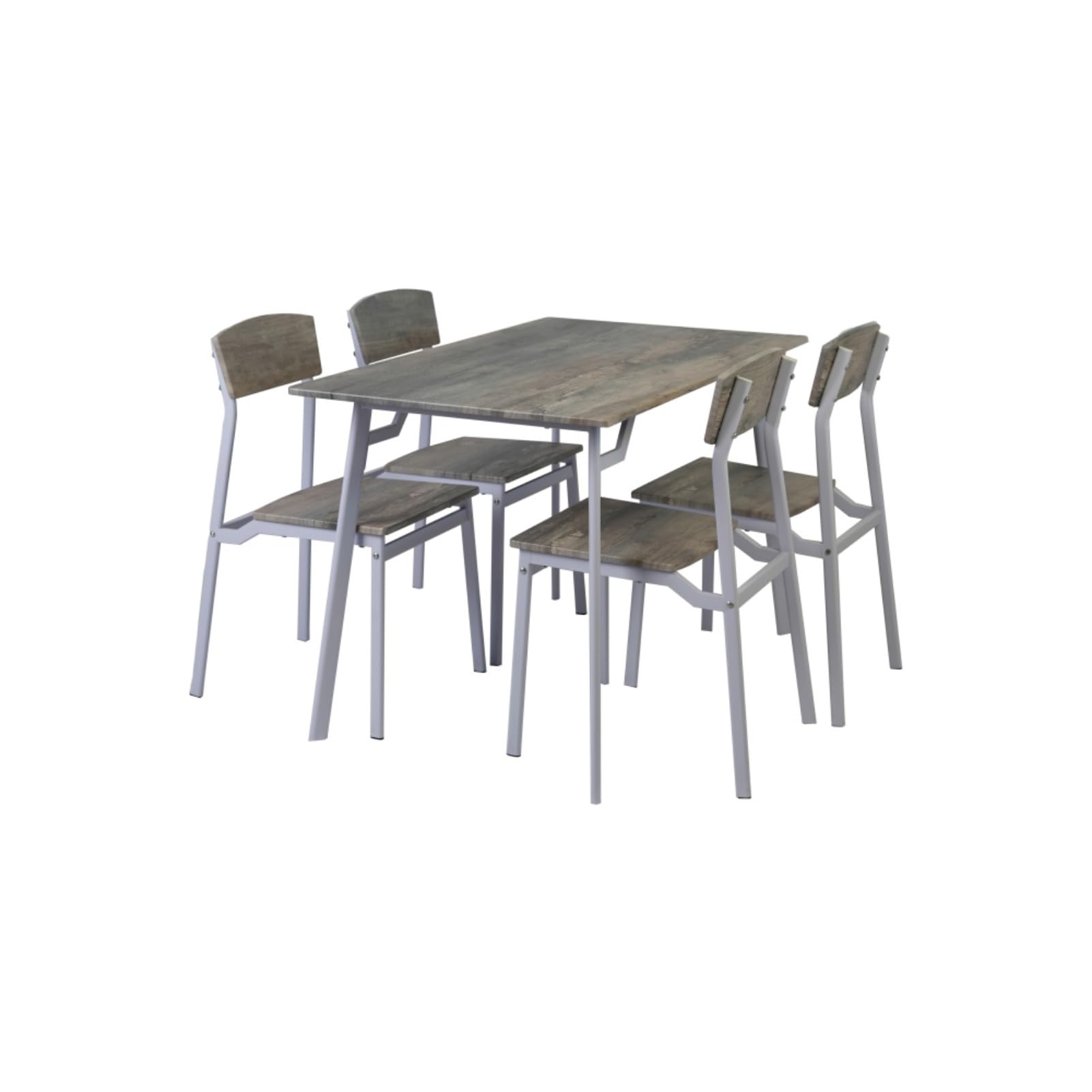 5-Piece Dining Table Set with 4 Chairs