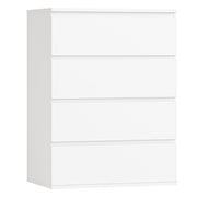 4 Drawer Dresser White Modern Storage Chest