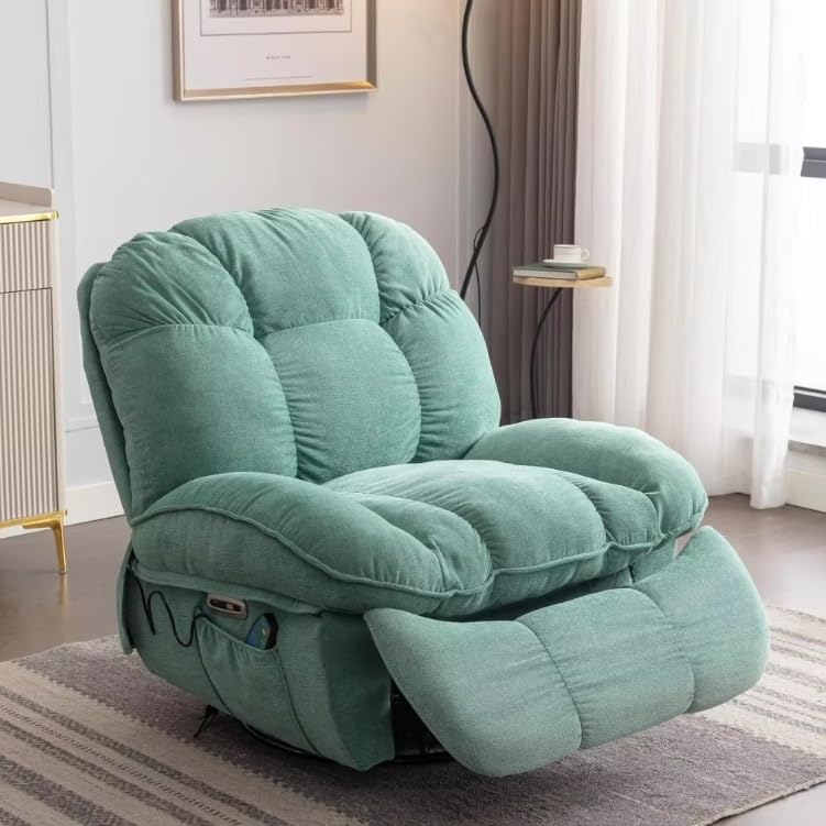 Electric Lift Recliner Chair with Massage and Heat