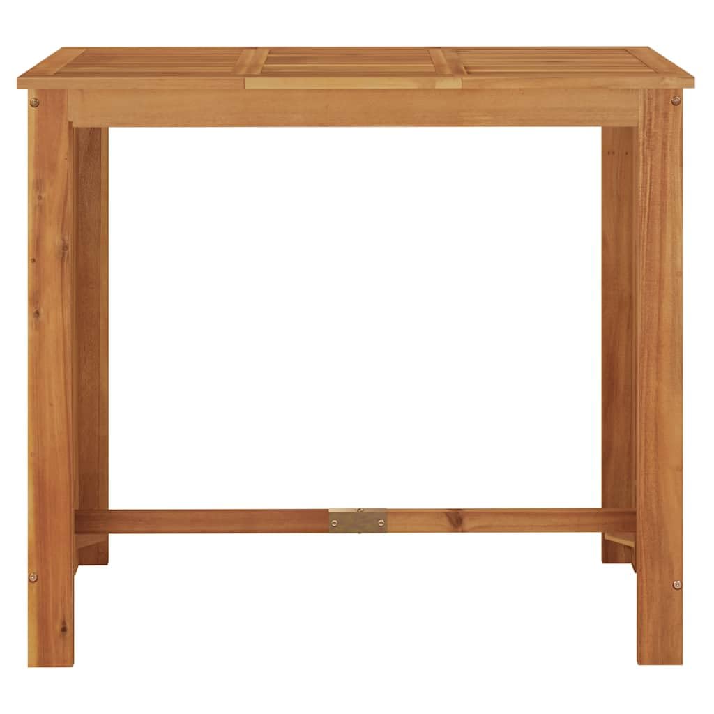 Outdoor Acacia Wood Bar Table