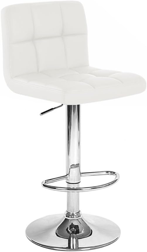 Swivel Adjustable Hydraulic Bar Stool Set of 2