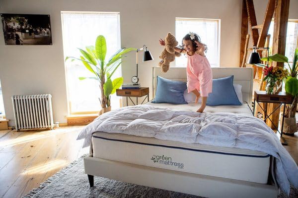 Organic Twin Mattress - GOTS Certified Natural Latex & Pocketed Coil