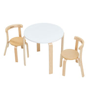 Kids Table and 2 Chairs Set - Wooden Furniture
