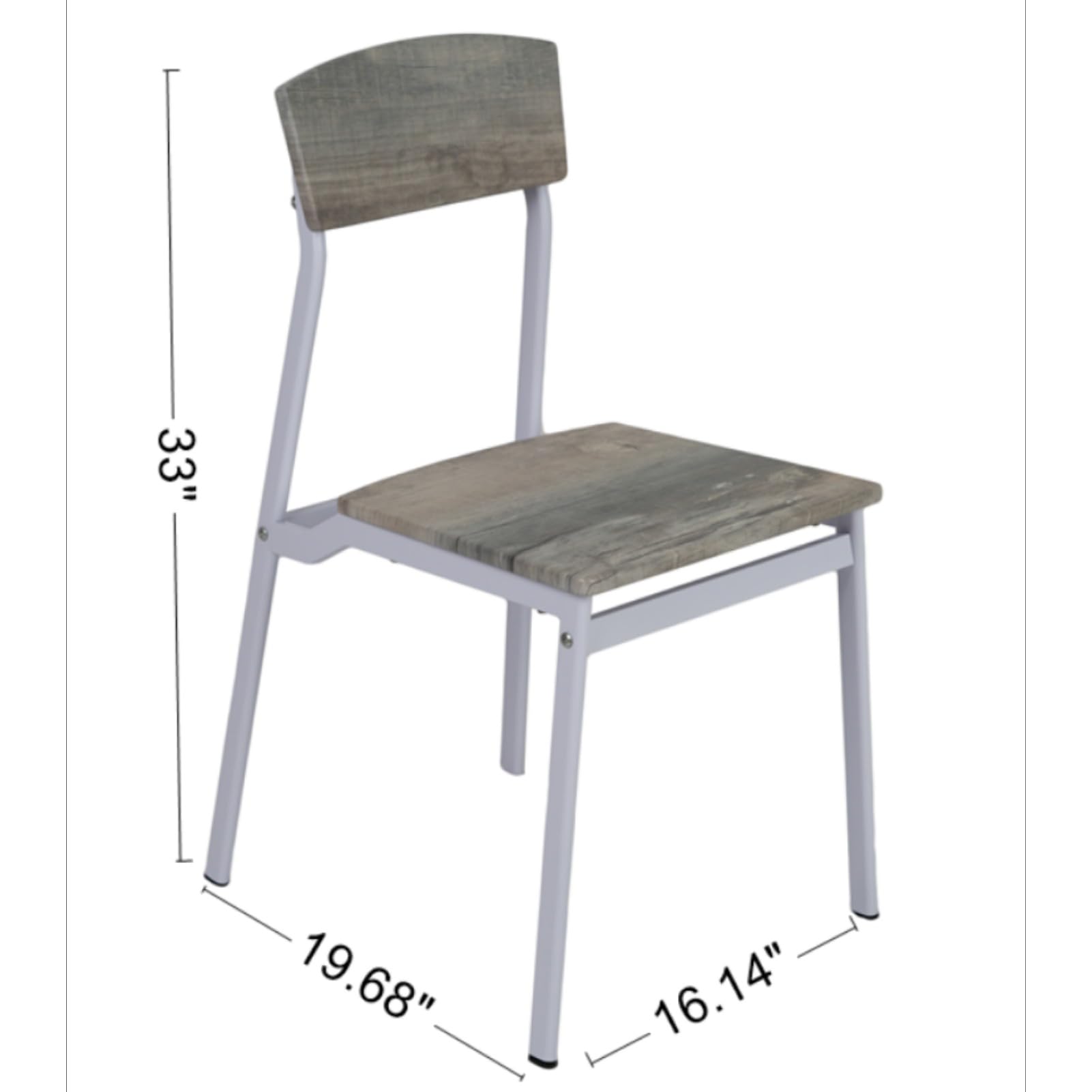 5-Piece Dining Table Set with 4 Chairs