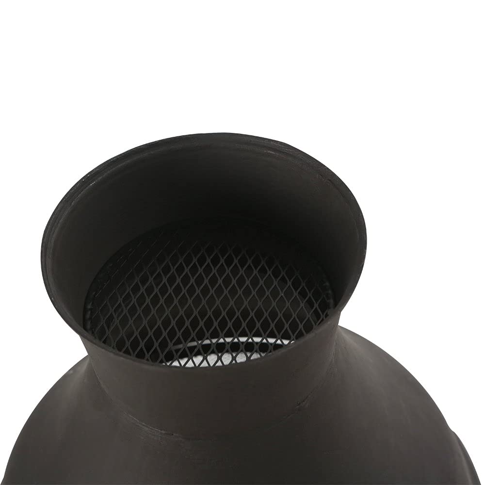 Wood Burning Chimenea Outdoor Fireplace