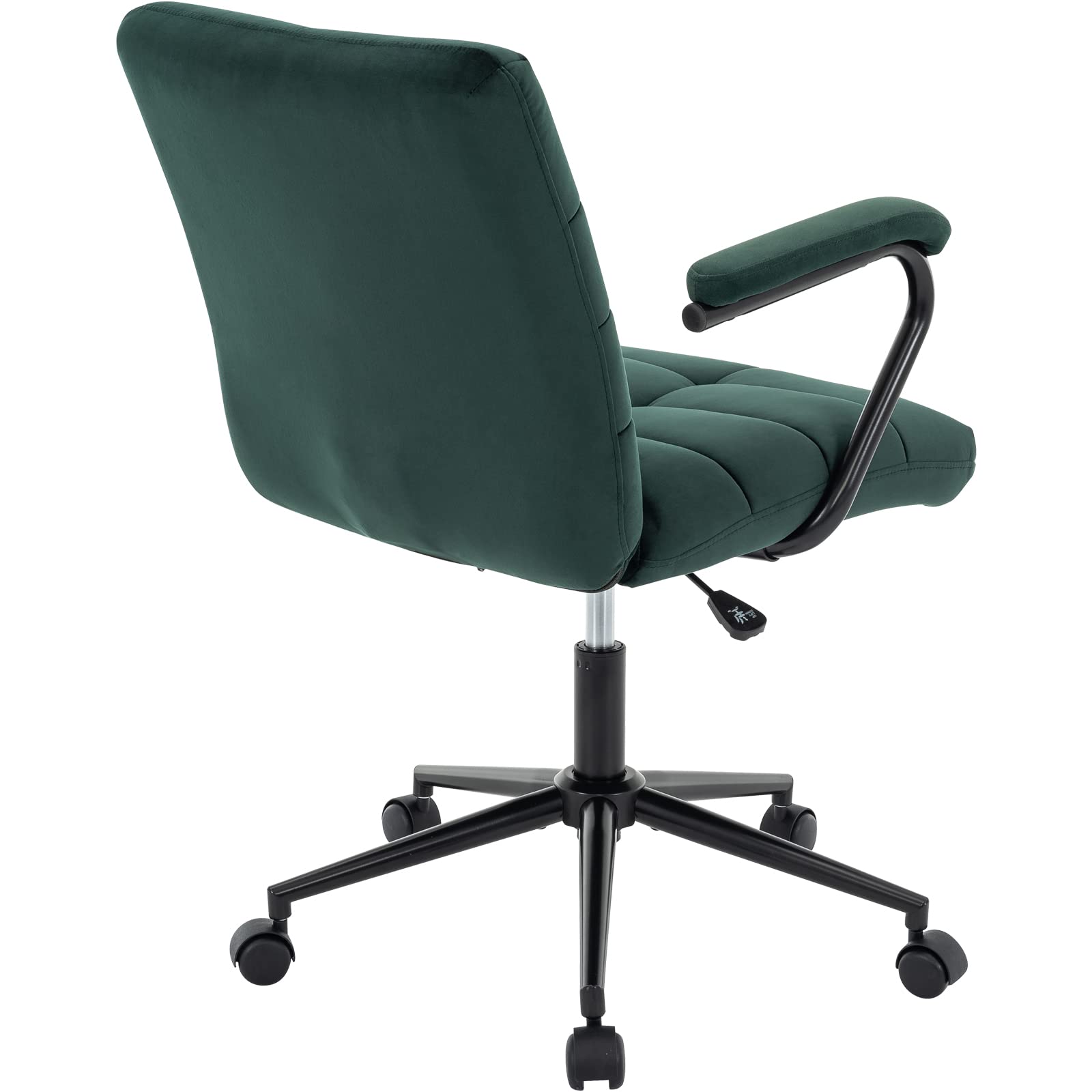 Velvet Home Office Desk Chair with Wheels